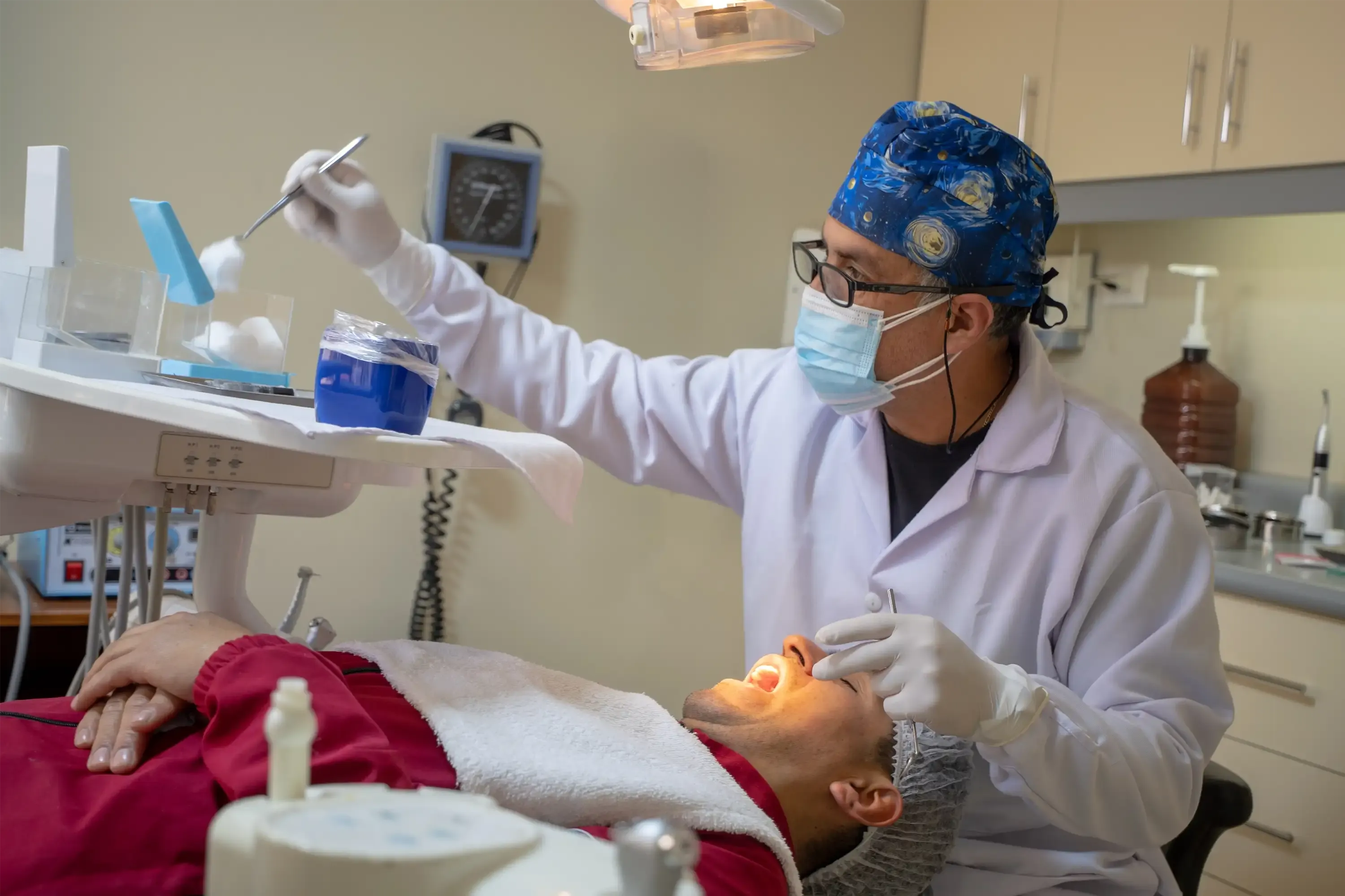 Interior de la clínica